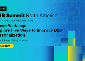 Explore Five Ways To Improve Personalization At Forrester’s B2B Summit