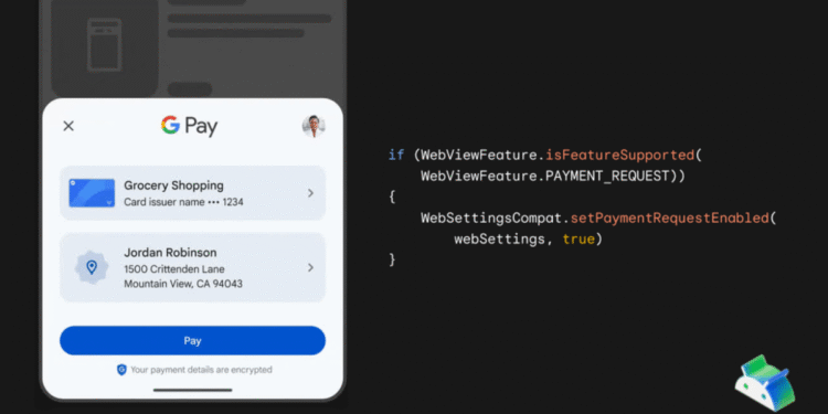 Adding support for Google Pay within Android WebView