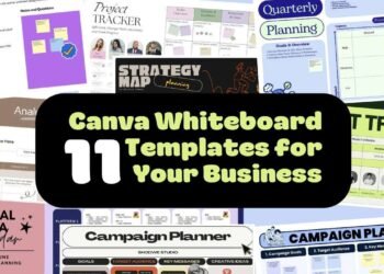11 Modern Canva Whiteboard Templates for Enterprise/SMBs