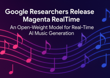 Google Researchers Release Magenta RealTime: An Open-Weight Model for Real-Time AI Music Generation