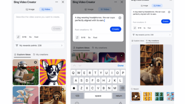 OpenAI’s Sora is now available for FREE to all users through Microsoft Bing Video Creator on mobile