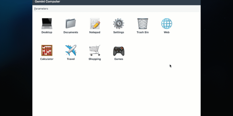 Simulating a neural operating system with Gemini 2.5 Flash-Lite