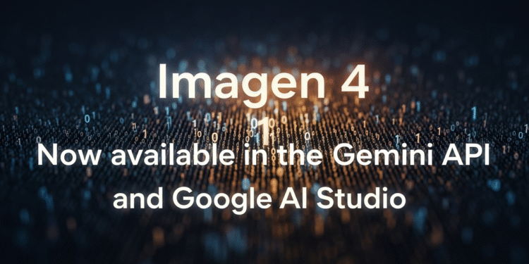 Imagen 4 is now available in the Gemini API and Google AI Studio