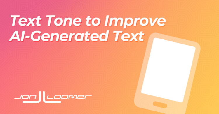 Text Tone for Tailored Personas and AI-Generated Text