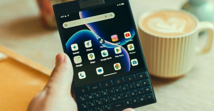 The Titan 2 is a modern BlackBerry with 5G, Android, and two screens