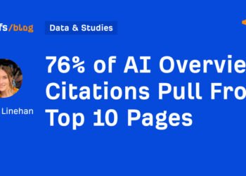 76% of AI Overview Citations Pull From Top 10 Pages