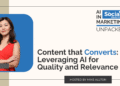 Leveraging AI for Quality and Relevance