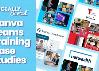 Canva Teams Training – Socially Sorted Case Studies