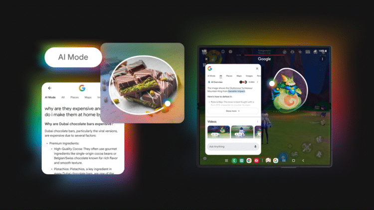 Bringing AI Mode to Circle to Search for follow-ups, and gaming help