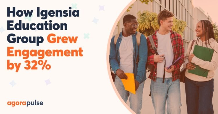 How Igensia Education Group Grew Social Engagement by 32%