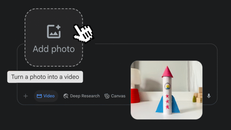 Introducing Gemini with photo to video capability