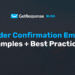 Order Confirmation Email Examples + Best Practices (2025)