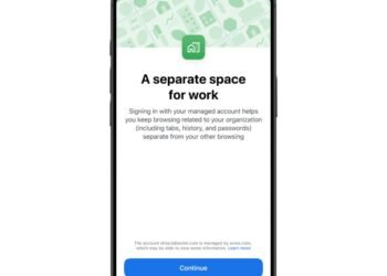 Chrome will let you switch between personal and work accounts on iOS