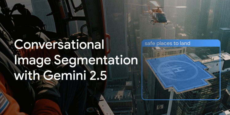 Conversational image segmentation with Gemini 2.5