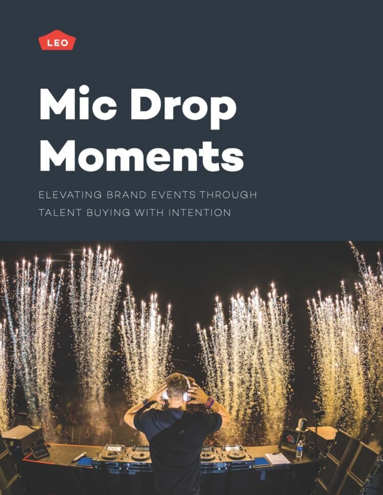 Mic Drop Moments: Elevating Brand Events Through Talent Buying with Intention
