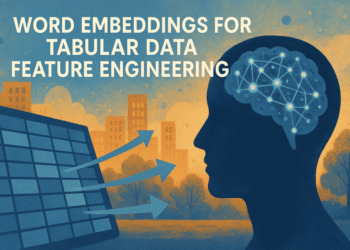Word Embeddings for Tabular Data Feature Engineering