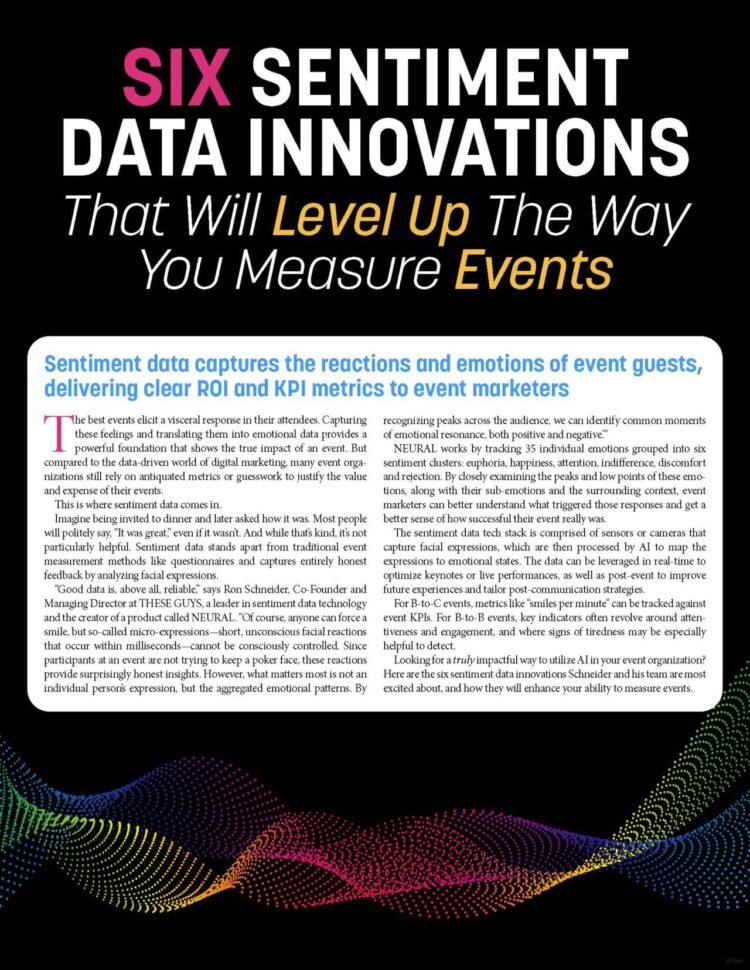 Six Sentiment Data Innovations That Will Level up the Way You Measure Events