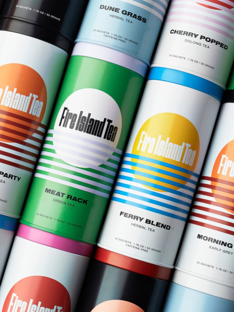 Branding for Fire Island Tea by Stephen Moss — BP&O