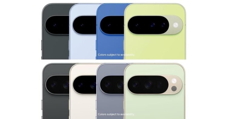 Latest Pixel 10 series leak shows off every color from every angle