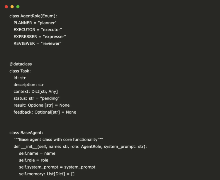 A Coding Guide to Build Intelligent Multi-Agent Systems with the PEER Pattern