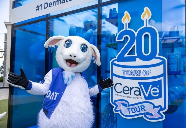 CeraVe’s Six-city Birthday Tour Features a Giant Gift Box and Dermatologists