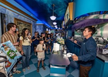 Fans are Claimed by Gods at the Percy Jackson Diner