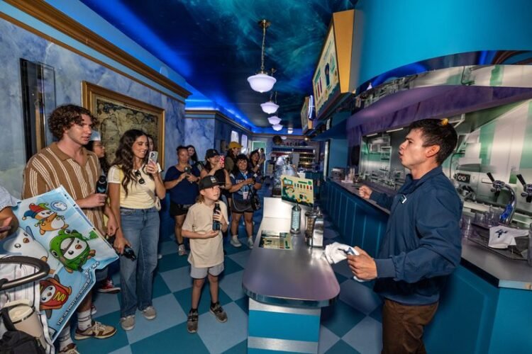 Fans are Claimed by Gods at the Percy Jackson Diner