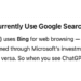 ChatGPT Definitely Uses Google to Search the Web