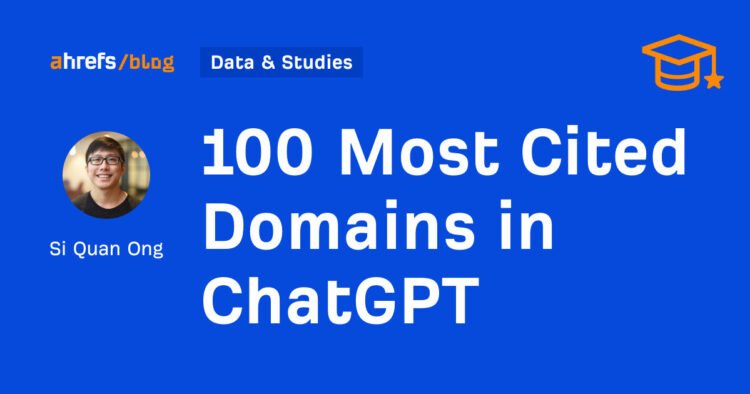 100 Most Cited Domains in ChatGPT