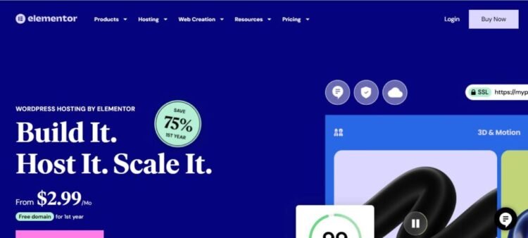 Elementor WordPress hosting & Top Landing Page Builders