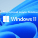 How to Install Jupyter Notebook on Windows 11?