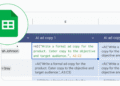 How to use Gemini AI in Google Sheets