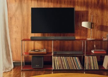 Marshall adds a subwoofer and compact soundbar to its Heston TV audio lineup