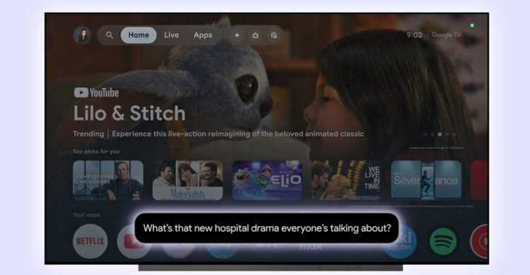 Gemini is coming to Google TV starting today