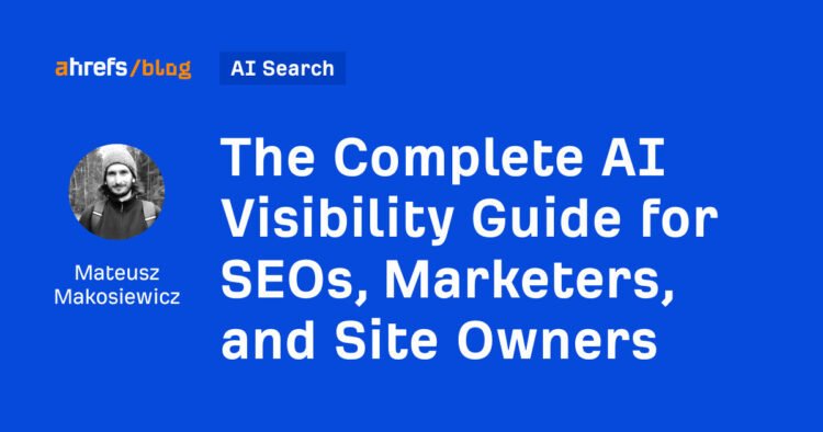 The Complete AI Visibility Guide for SEOs, Marketers, and Site Owners