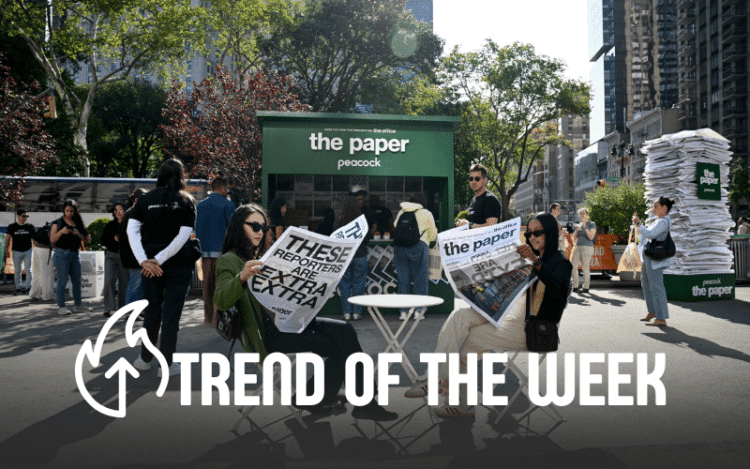Experiential Trend of the Week: On Newsstands