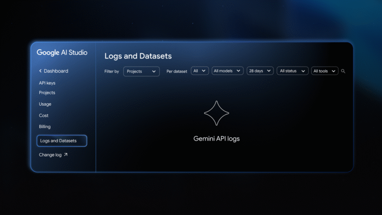 Google AI Studio launches logs and datasets for AI developers