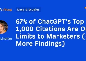 67% of ChatGPT’s Top 1,000 Citations Are Off-Limits to Marketers (+ More Findings)