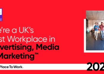 Napier are certified as one of the Best Workplaces in Advertising, Media & Marketing by Great Place to Work