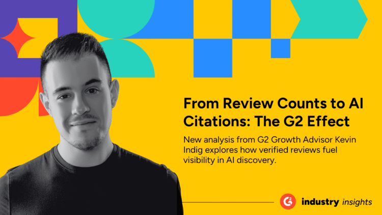 Do More G2 Reviews Mean More AI Visibility? Insights from 30k Citations