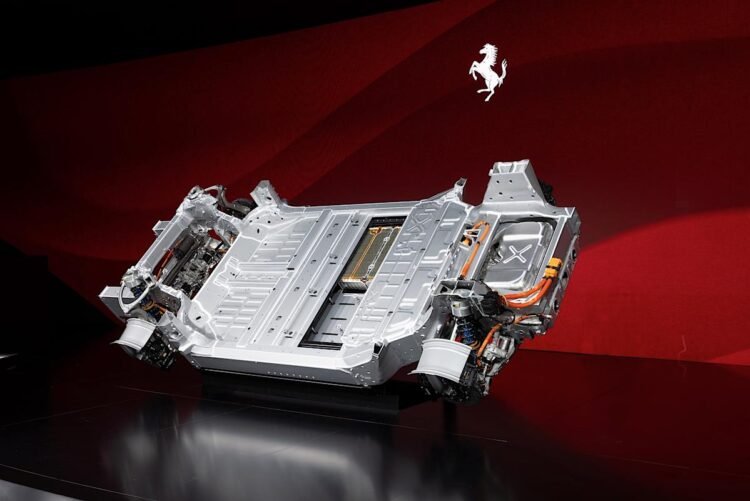 Ferrari’s first EV is coming next year with big speed, big sound and a Jony Ive design