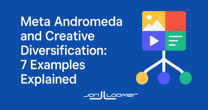 Meta Andromeda and Creative Diversification: 7 Examples Explained