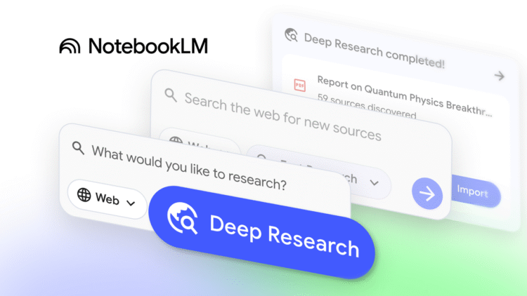 NotebookLM adds Deep Research, Docx, Sheets and more