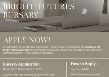 Brookline Celebrates 20 Years with MRU Bright Futures Bursary – Brookline PR
