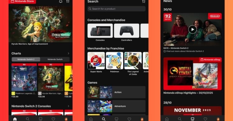 We now have a Nintendo Store app for iOS and Android