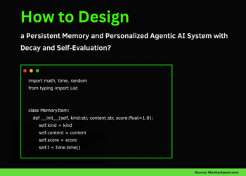 How to Design a Persistent Memory and Personalized Agentic AI System with Decay and Self-Evaluation?