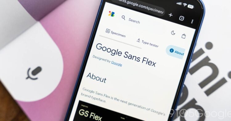 Google Sans Flex font is now publicly available