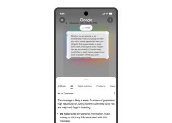 Circle to Search can now recognize scam texts for you