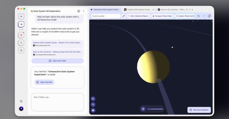 Google Disco is an experimental new browser based on AI ‘GenTabs’