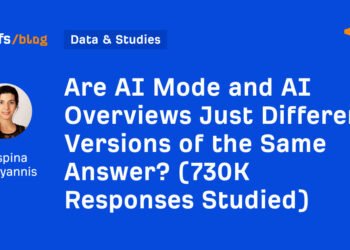 Are AI Mode and AI Overviews Just Different Versions of the Same Answer? (730K Responses Studied)
